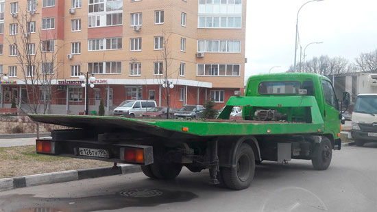 evakuatori v Останкинском районе